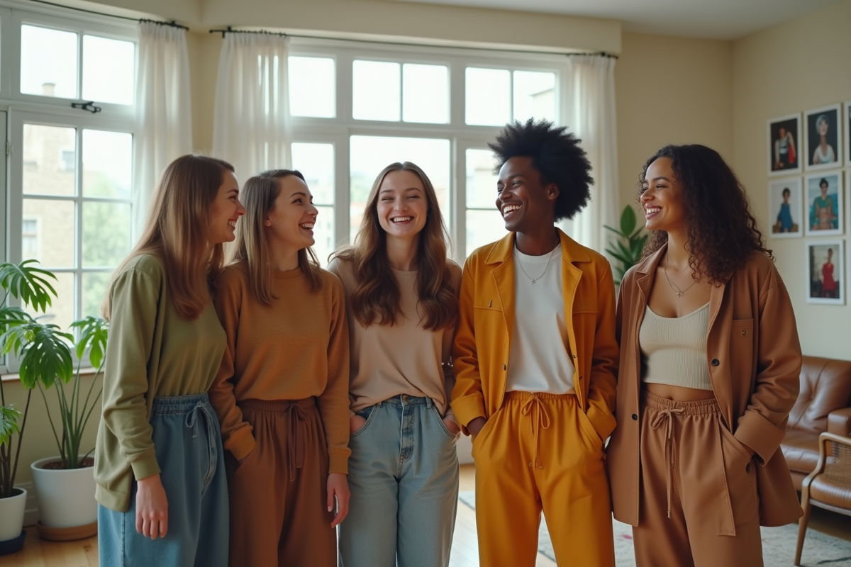 pantalon décontracté