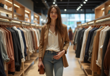 Invendus de marques : où les trouver ? Les bons plans à ne pas manquer ! Jeune femme en shopping dans un outlet de mode