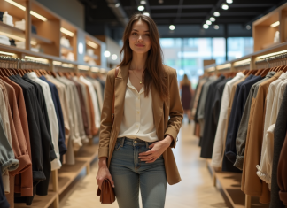 Invendus de marques : où les trouver ? Les bons plans à ne pas manquer ! Jeune femme en shopping dans un outlet de mode